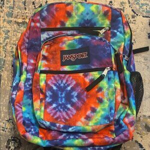 Jansport Multicolor Tie-Dye Backpack